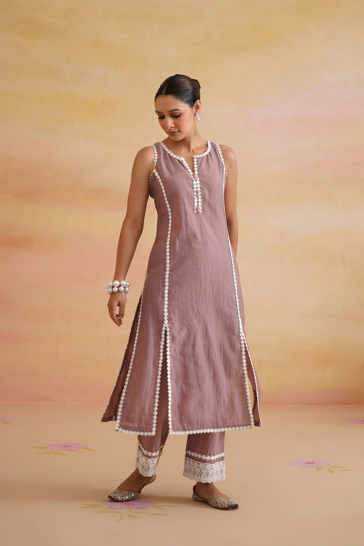 Adaah Mauve Set