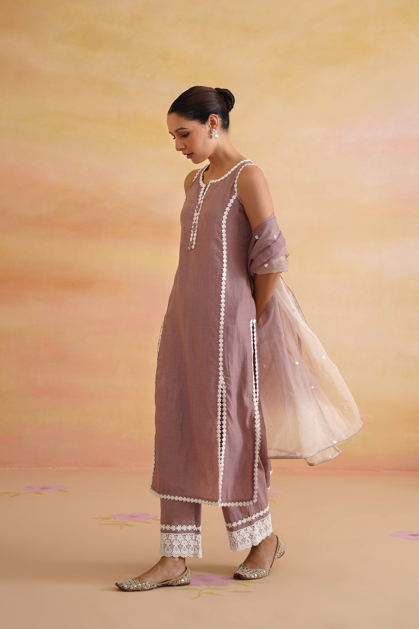 Adaah Mauve Set