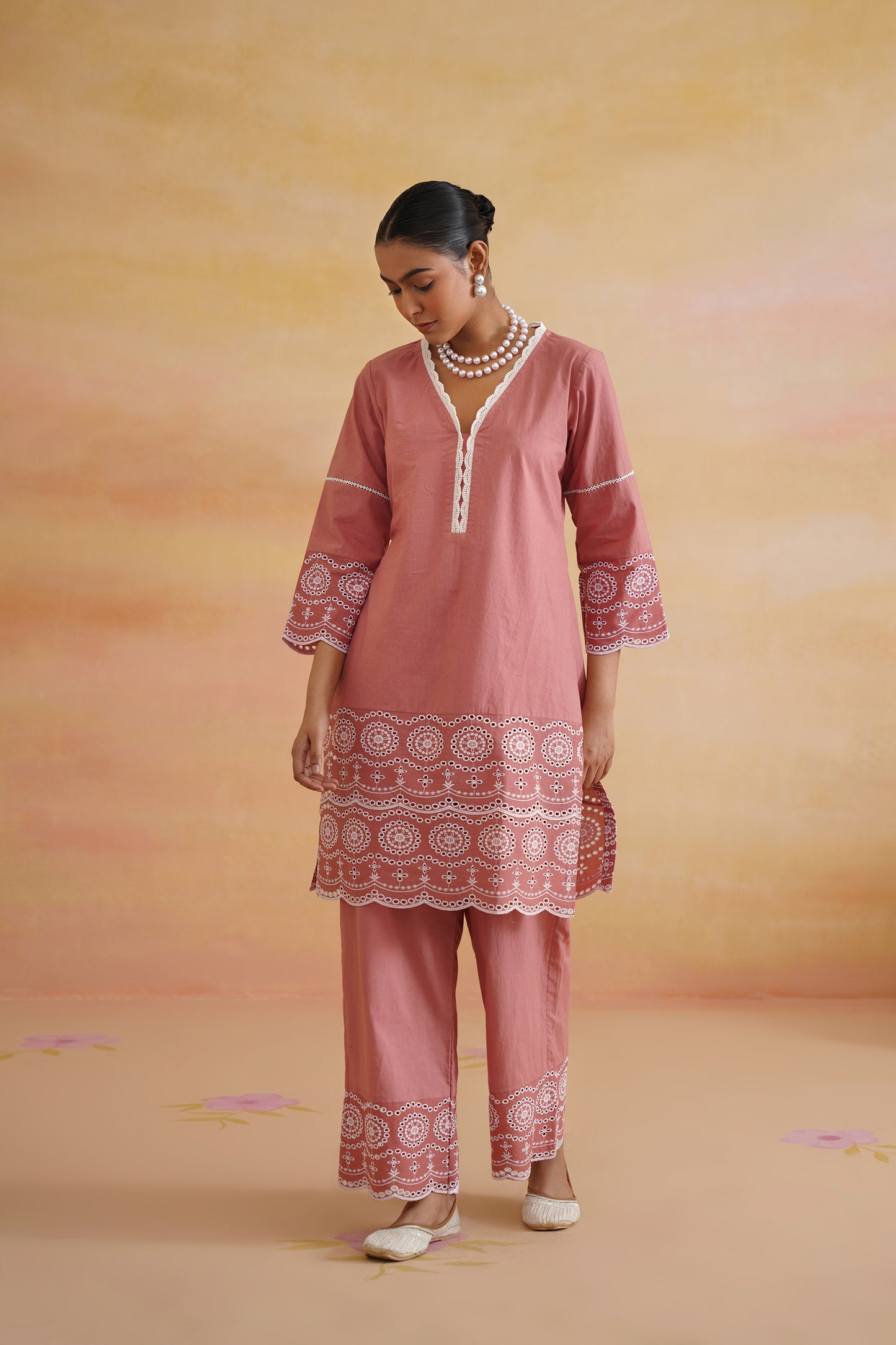 Tara Pink Kurta