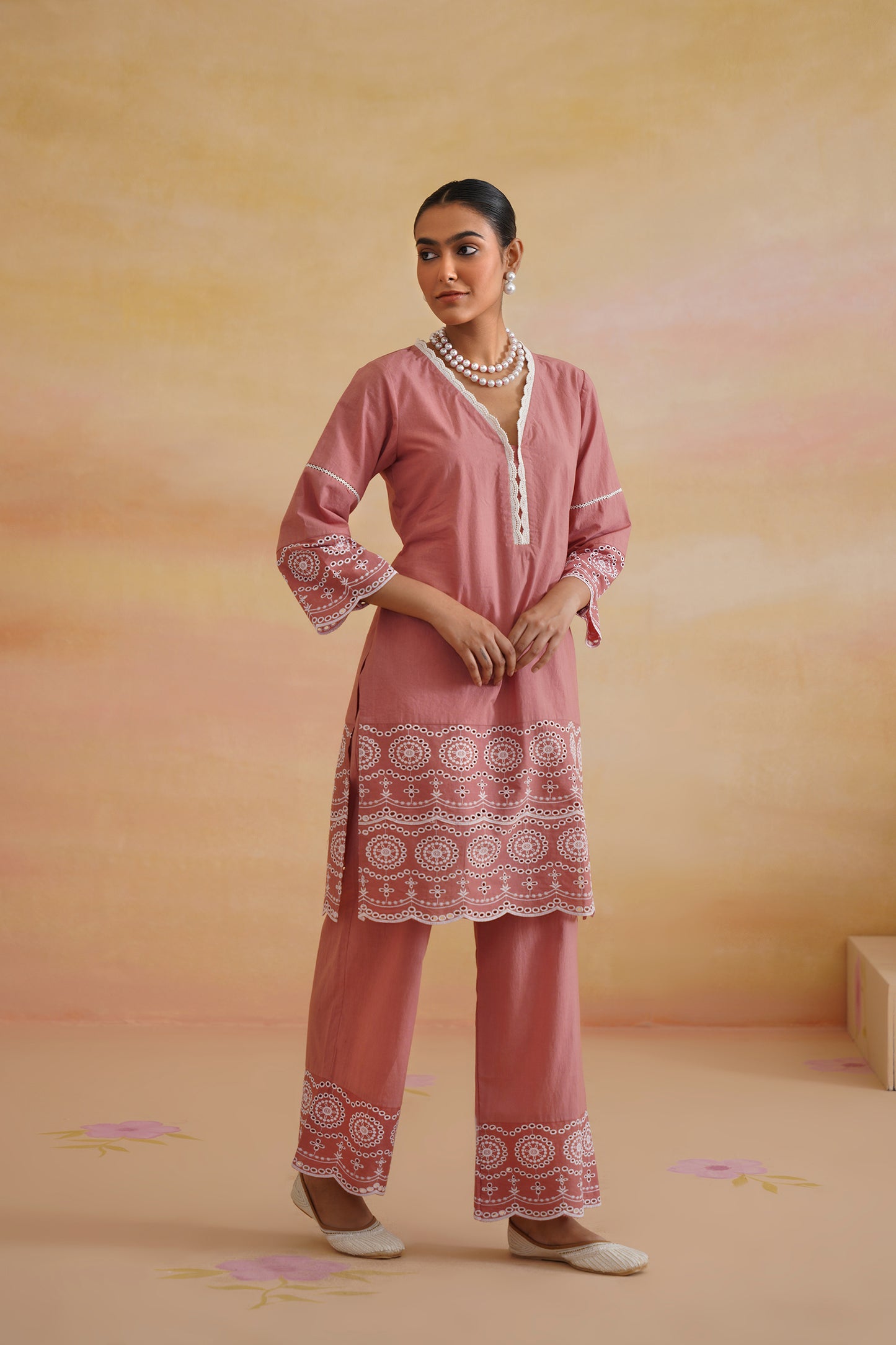 Tara Pink Kurta
