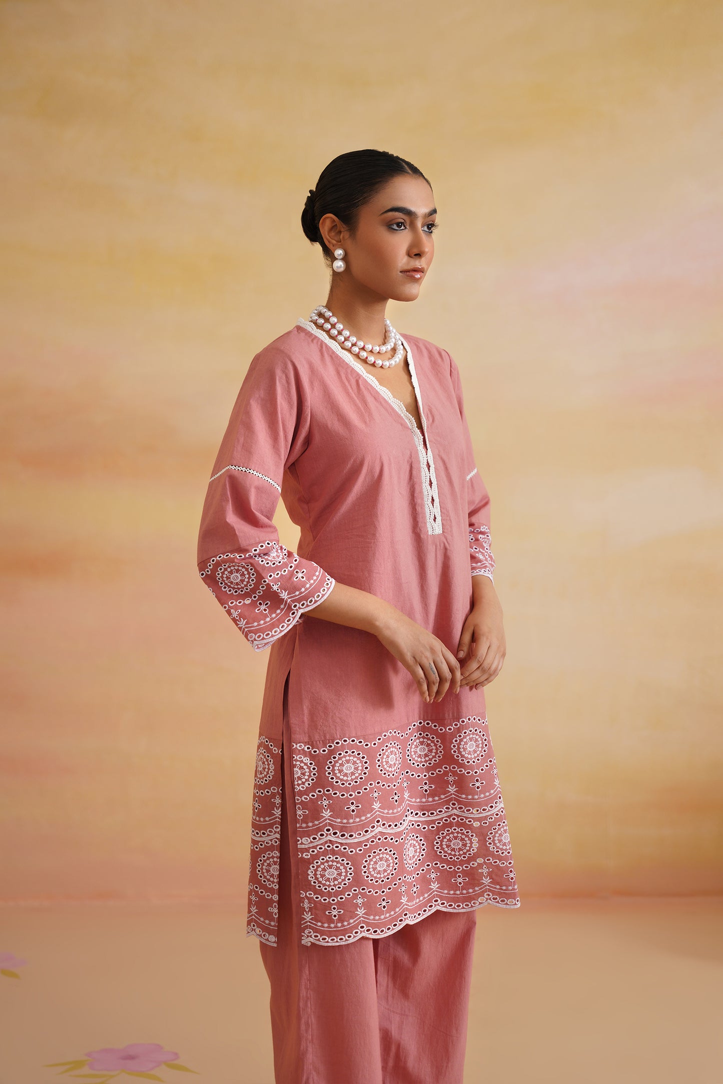 Tara Pink Kurta