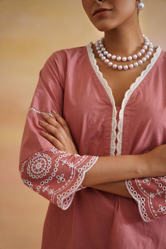 Tara Pink Kurta