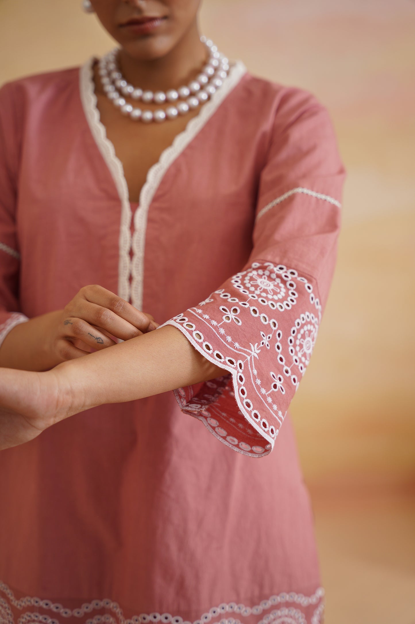 Tara Pink Kurta