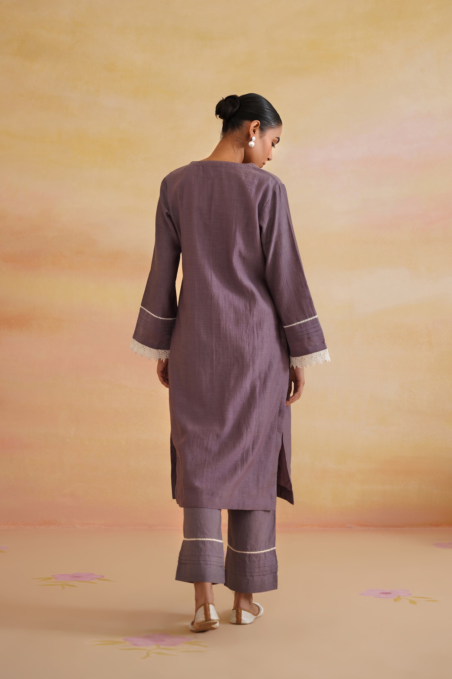 Neer Purple Kurta