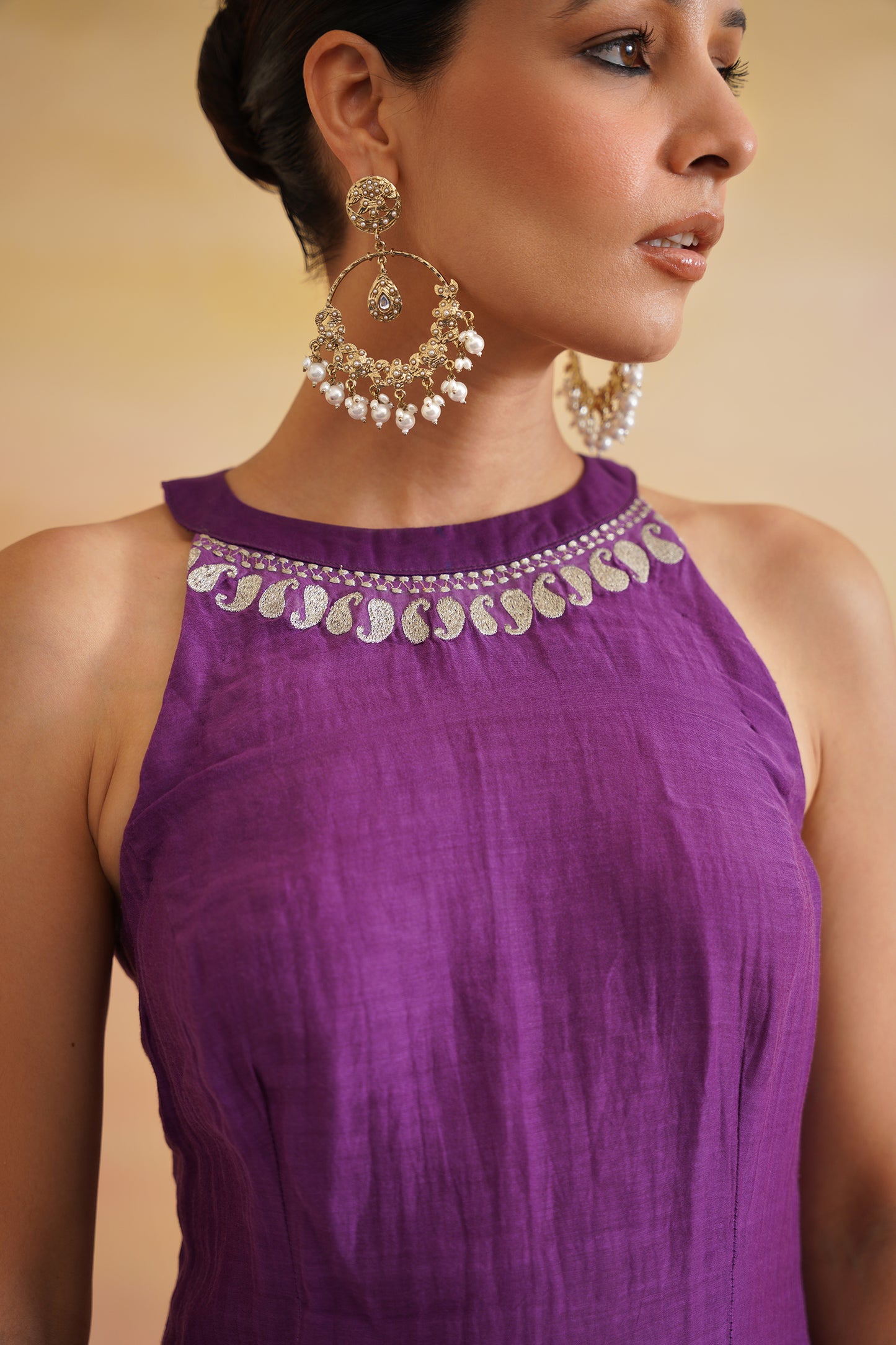 Rimjhim Purple Sharara