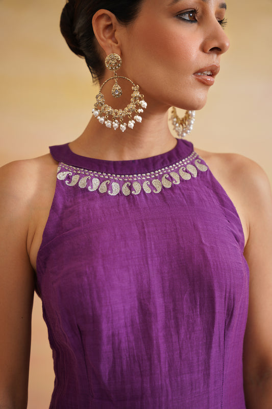 Rimjhim Purple Sharara