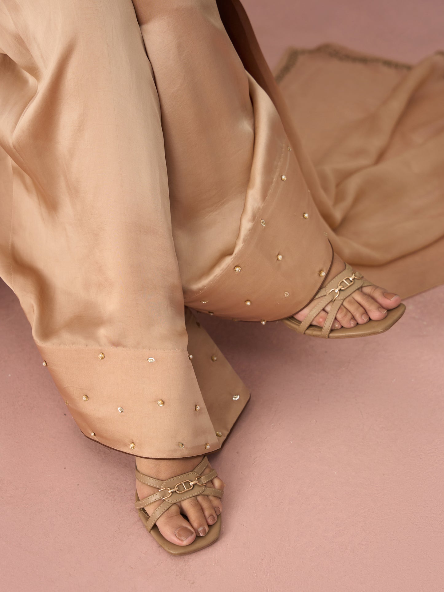 Raaya Golden Farshi Salwar