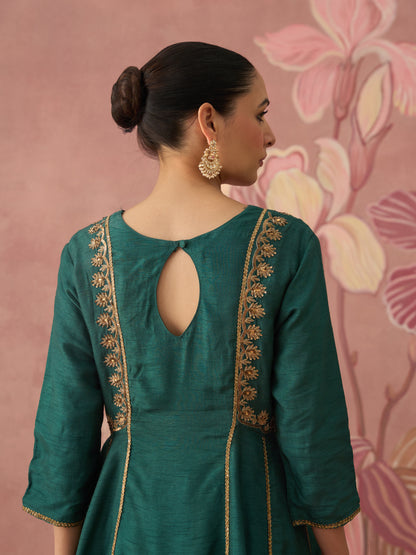 Ruh Emerald Kurta Set