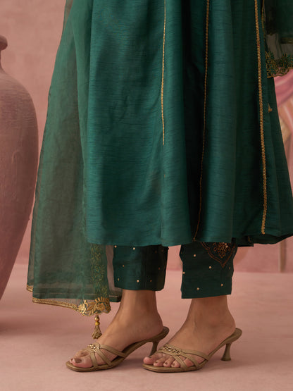 Ruh Emerald Kurta Set