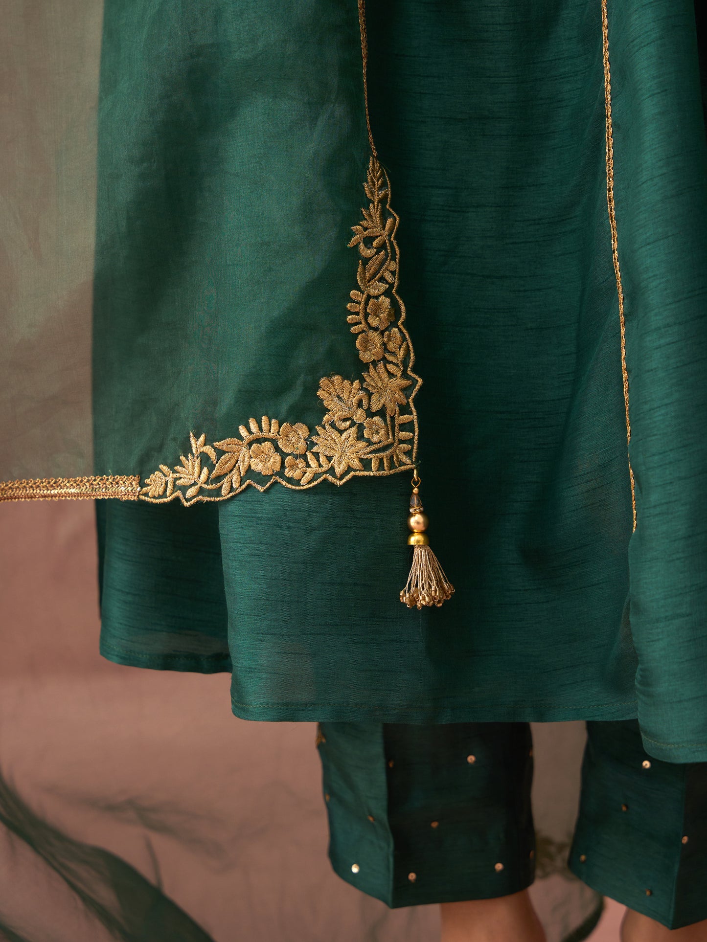 Ruh Emerald Kurta Set