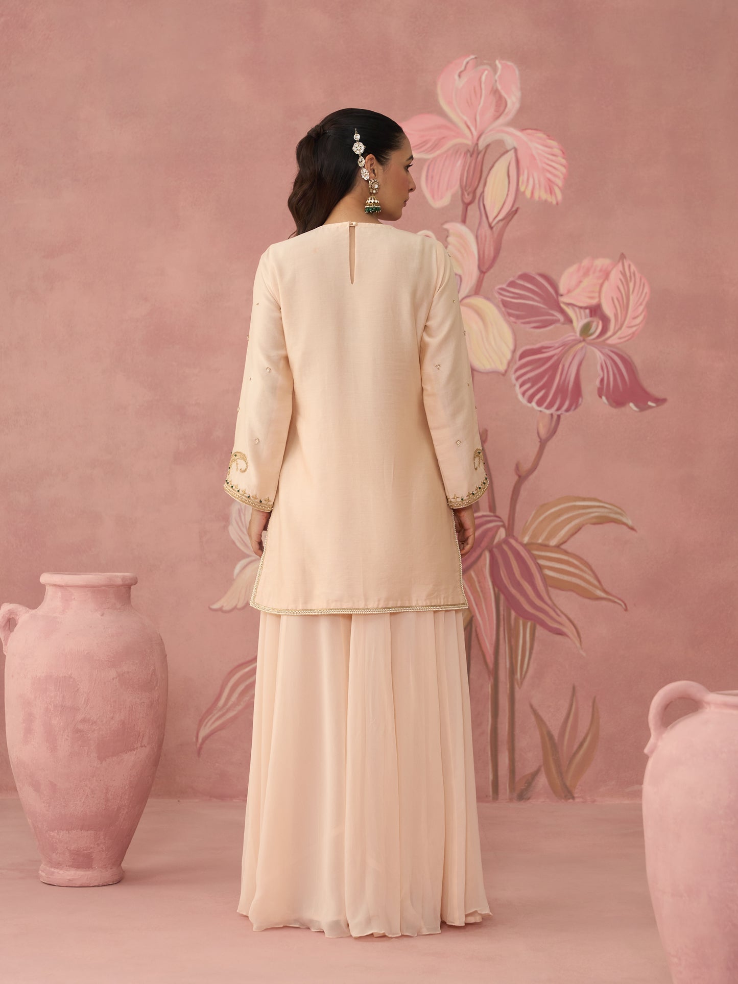Mahira Light Pink Sharara