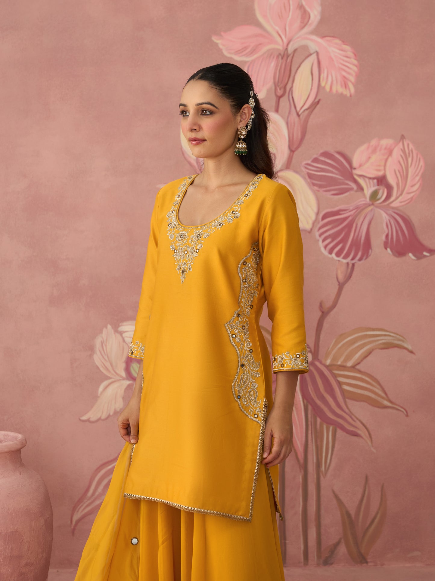 Saher Mustard Sharara