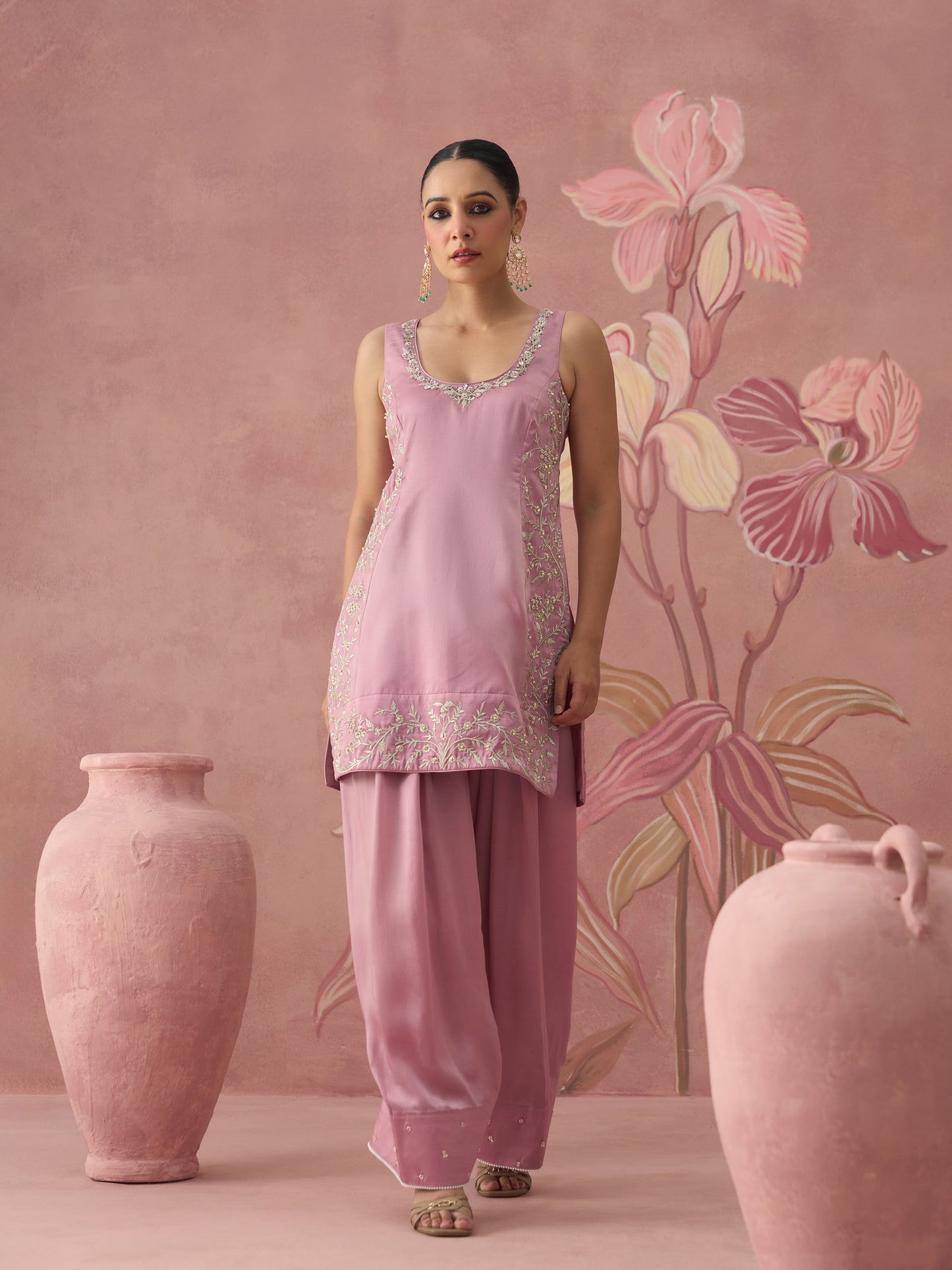 Aira Purple Farshi Salwar