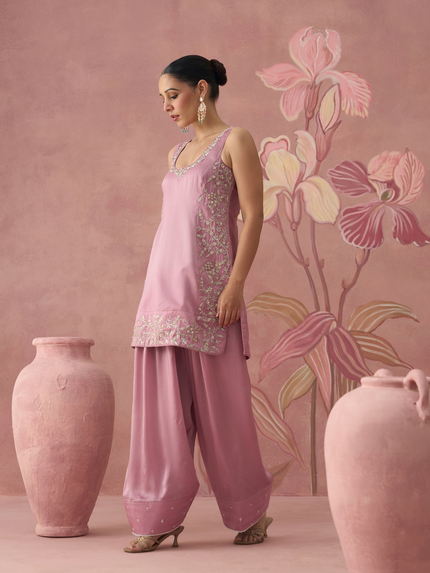 Aira Purple Farshi Salwar