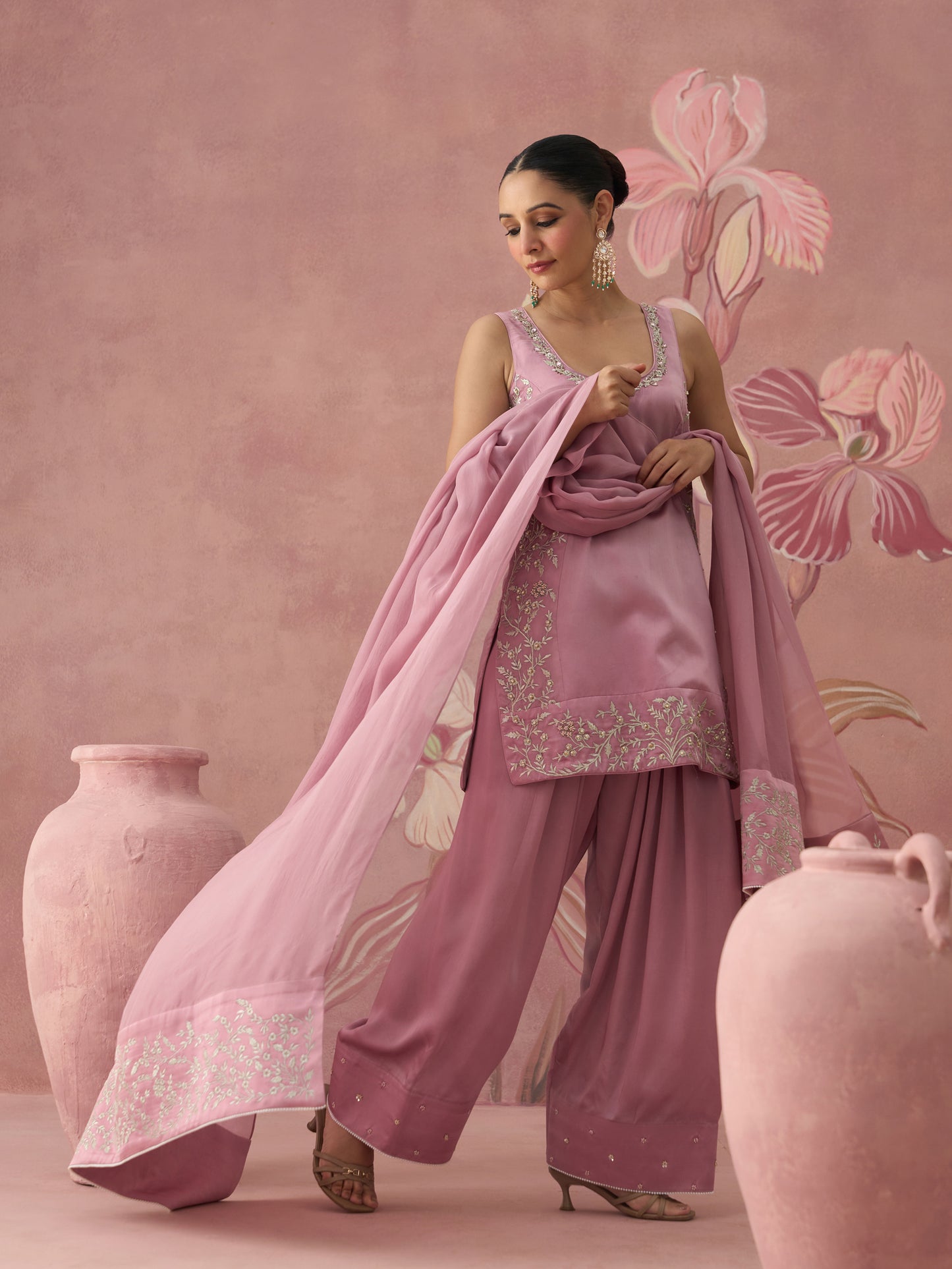 Aira Purple Farshi Salwar