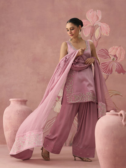 Aira Purple Farshi Salwar