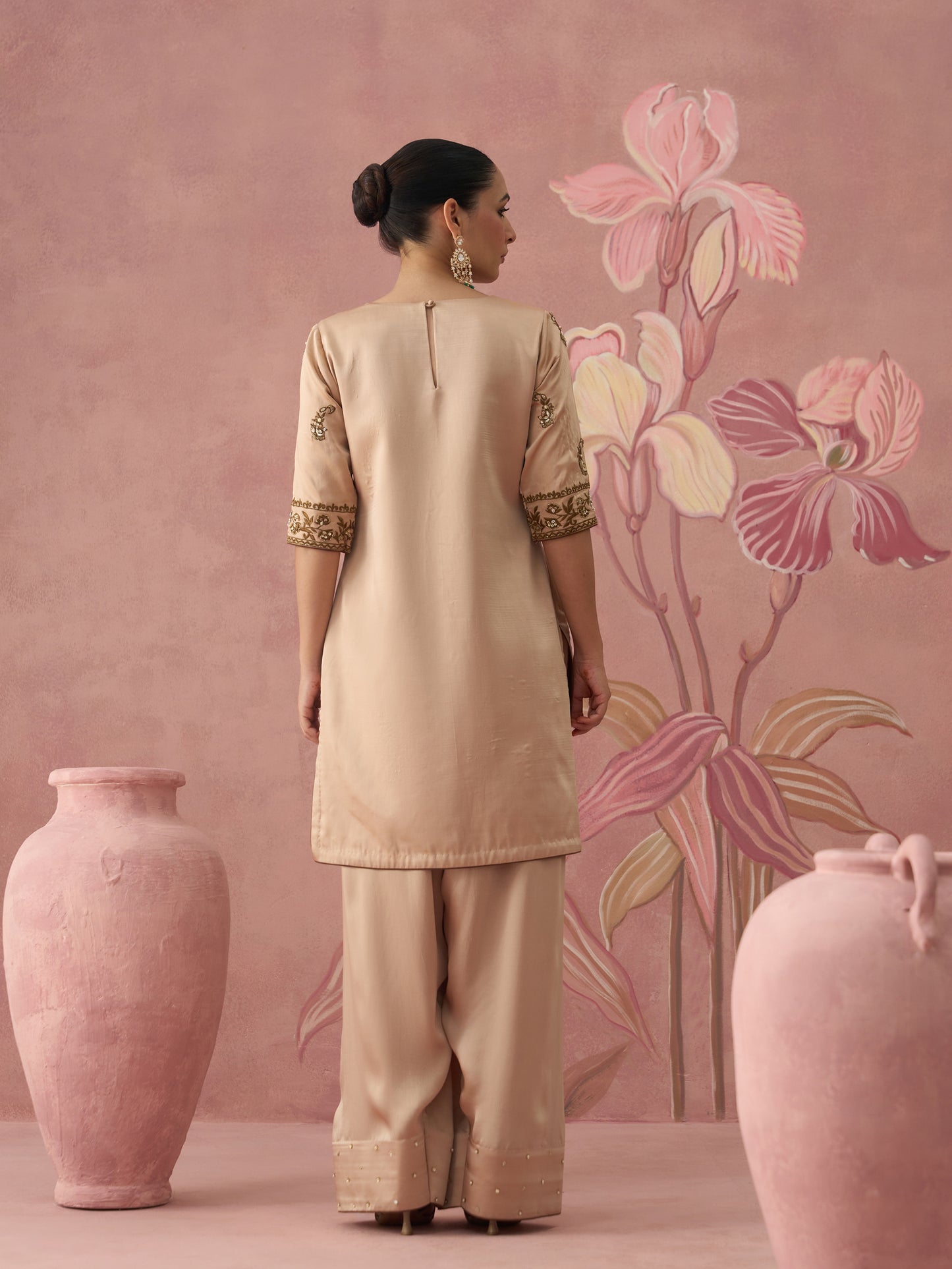 Raaya Golden Farshi Salwar