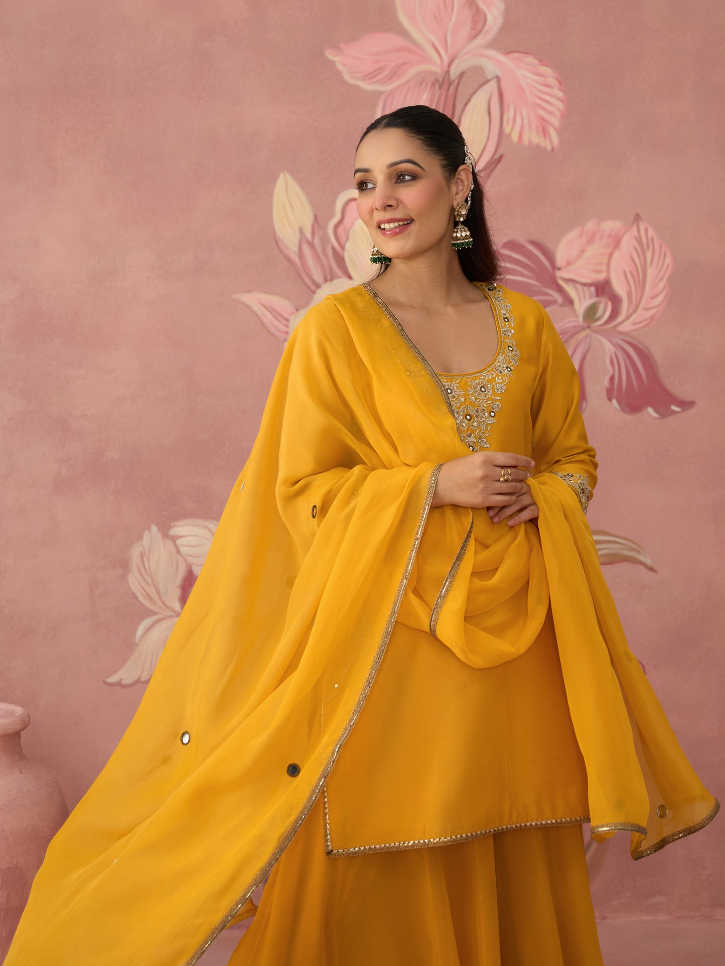 Saher Mustard Sharara