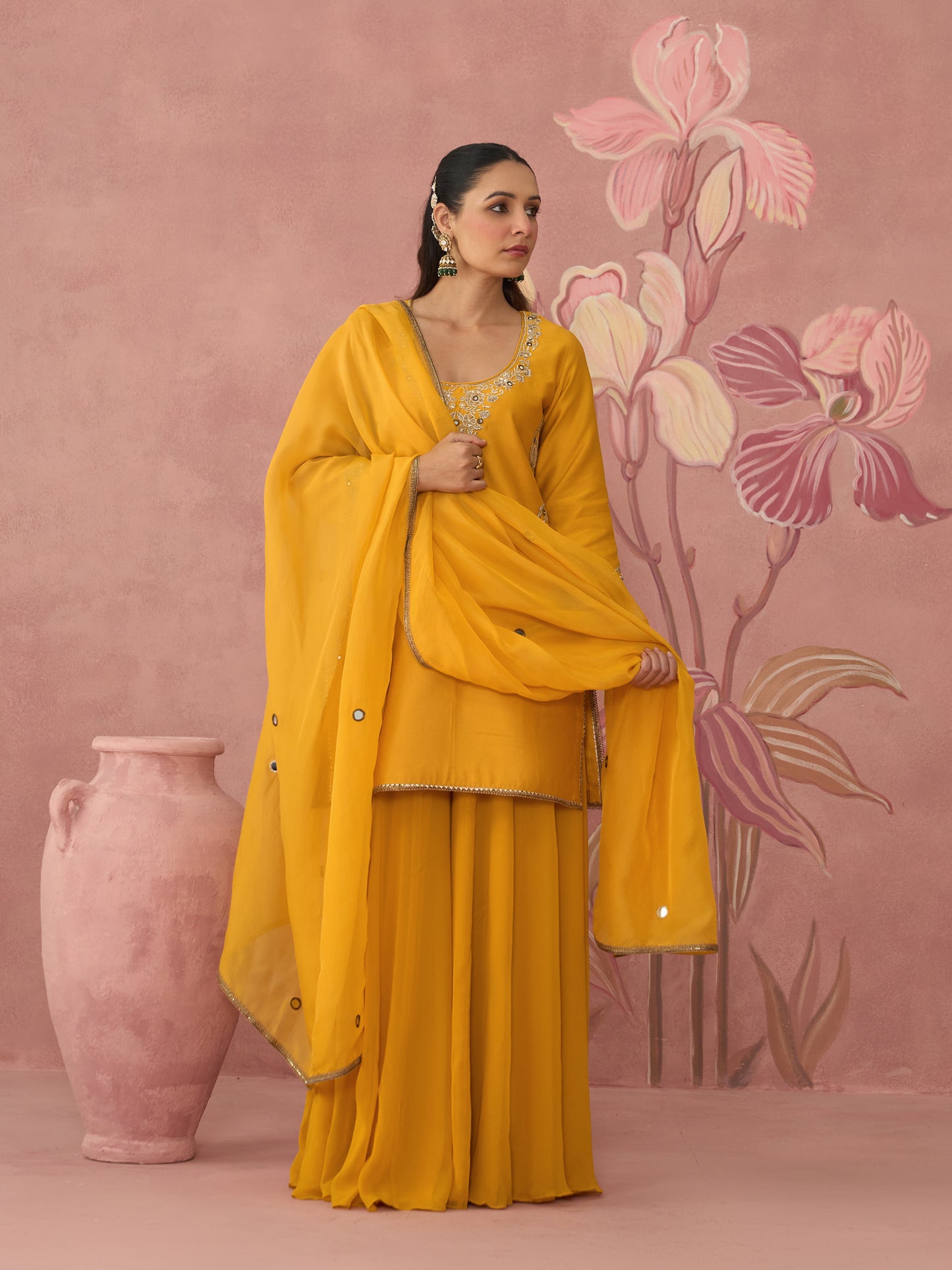 Saher Mustard Sharara