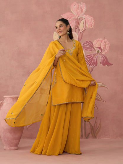 Saher Mustard Sharara