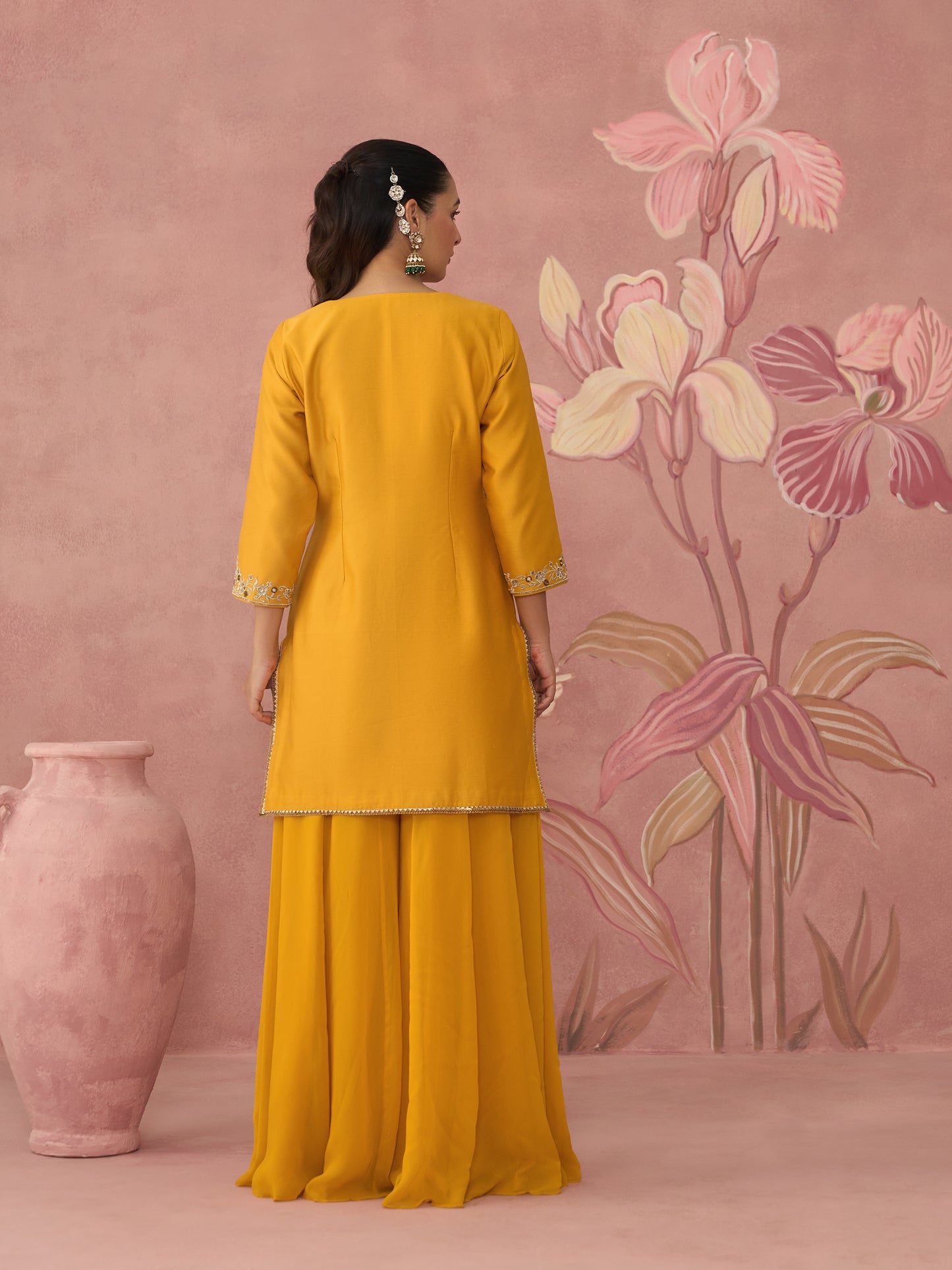 Saher Mustard Sharara