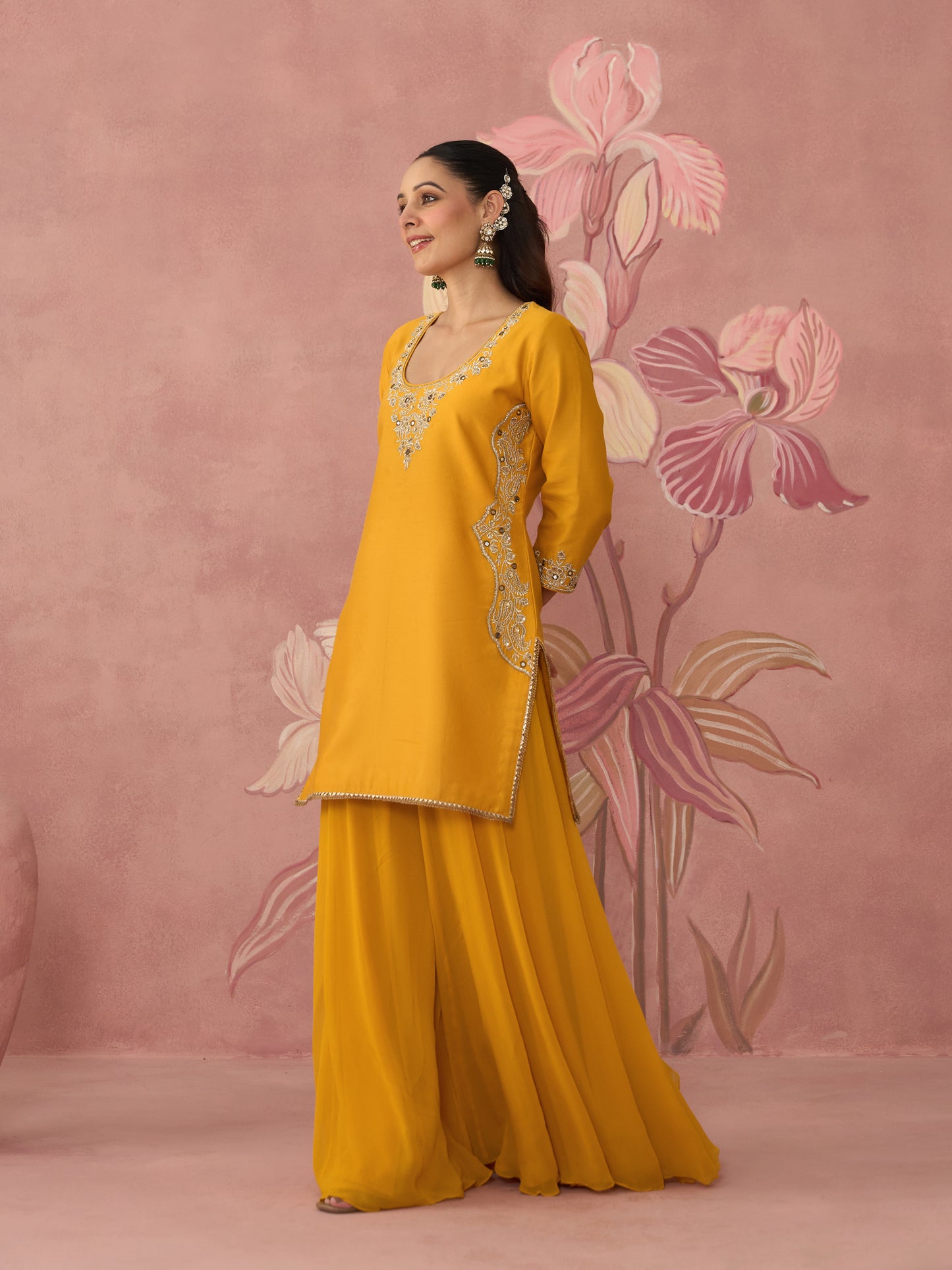 Saher Mustard Sharara