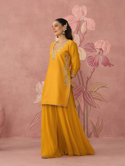 Saher Mustard Sharara